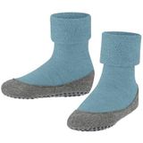 FALKE - Cosyshoe Teens - Huissokken - Blauw - Noppen op de zool - Wol