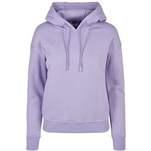 Urban Classics Dames capuchontrui Organic Hoody van natuurlijk biologisch katoen, bovendeel van 100% biologisch katoen, maten XS tot 5XL, lavendel, 4XL