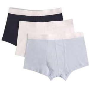 United Colors of Benetton Set van 3 boxershorts, Blauw, XL