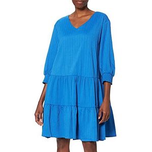 comma Korte damesjurk, 5537 Azuur?, 44/Grote Maten Kort