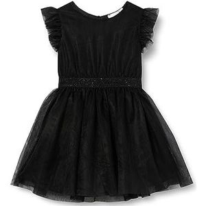 NAME IT NMFNUTIDE CAPSL jurk, zwart, 110 cm