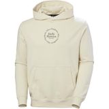 Helly Hansen - Core Graphic Hoodie - Beige - Man