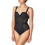 DKNY Sheers Cupped Strapless Body Dames - - One size
