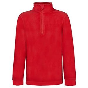 Rock Experience Unisex Tempus H Zip Sweatshirt, HIGH Risk RED, 116, rood (high risk red)