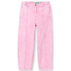 United Colors of Benetton Jeans voor meisjes en meisjes, Roze 65f, 120