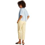 Tommy Hilfiger - T-shirt - Blauw - 100% Linnen