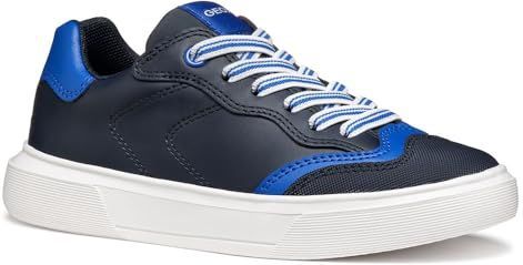 Geox - Nettuno A - Kindersneakers - Blauw - Ademend Materiaal