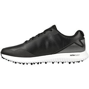 Skechers Max 2 Arch Fit Waterdichte Spikeless Golfschoen heren Sneaker, Zwart/Wit, 42 EU Breed