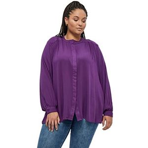 Peppercorn Dames Hayden Shirt Curve, Imperial Purple, 20