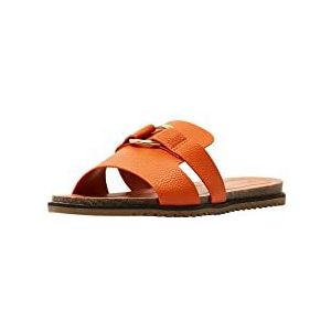 ESPRIT Modieuze slippers voor dames, Oranje 1, 37 EU