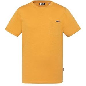 Schott NYC T-shirt voor heren, Geel, L