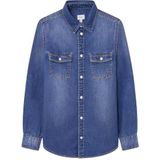 Pepe Jeans - PB302641IR3 - Overhemd - Blauw - Casual - Katoen - Lange Mouwen
