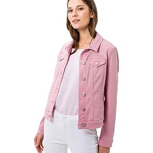 BRAX Dames Style Miami PPT Coloured Denim Uni Jeansjas, roze, XXL