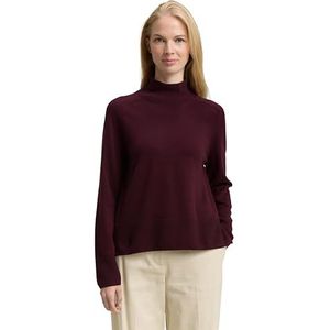 Tom Tailor - Coltrui - Effen - Regular Fit - Mix van Katoen en Kasjmier