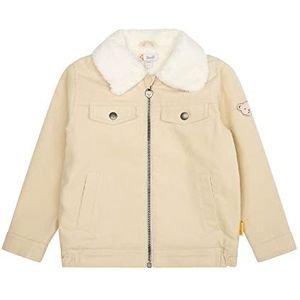 Steiff Jongens Mini Pawerful Jacket, Brown Rice, 110 cm