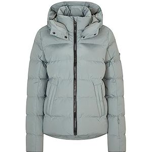 Ziener Dames TUSJA Skijack/Winterjas | warm, ademend, waterdicht, grijs seal, 34