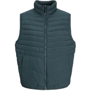 JACK & JONES Jjestate Packable Bw Collar Noos gewatteerd vest voor heren, Magical Forest, M