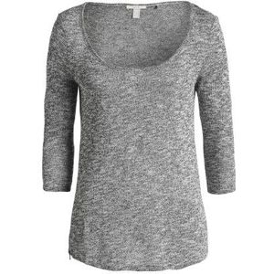 ESPRIT dames shirt met lange mouwen 123EE1K020, ronde hals