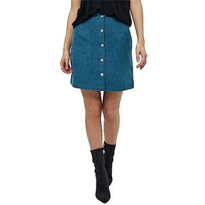 Desires Efu rok met hoge taille, Kristal Blauwgroen, 38