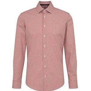 Seidensticker Heren 656310 Hemd, Oranje, 36