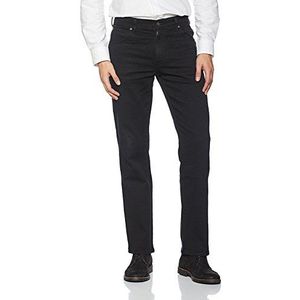 Wrangler Heren Regular Fit Jeans, zwart (zwart), 44W x 30L