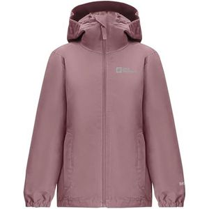 Jack Wolfskin Flaze Jacket K Regenjas, meisjes, paars, 8-9 jaar