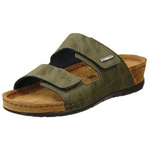 Rohde Rodigo-40 damesslippers, slippers, zomerschoenen, vrijetijdsschoenen, olijf 61, 41 EU