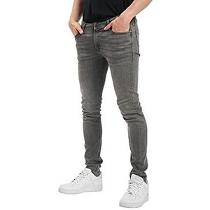 JACK & JONES Male Skinny Fit Jeans Liam Original AM 010, Grey denim, 27W x 32L
