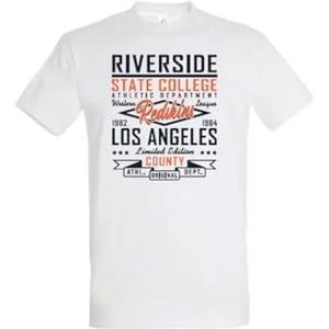 REDSKINS T shirts Polos Shirts Tanktops En Sweatshirts Sportkleding Thermisch Kleding Voor Kinderen Jongen Meisje Model Rs2194 Wit Maat 12 Jaar