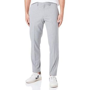 s.Oliver - 91N2 - Herenbroek - Slim Fit - Fijn Geruit Patroon