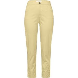 BRAX Dames Style Mary S Ultralight Cotton 5-pocket broek, Banana, 42K, banana, 32W x 30L