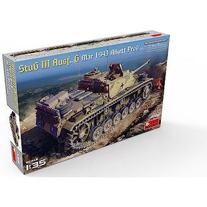 1:35 MiniArt 35336 StuG III Ausf. G March 1943 Alkett Prod Plastic Modelbouwpakket