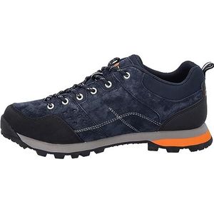 CMP Heren Alcor Low Trekking Wp Walking Shoe, Antraciet-Oranje, 45 EU, Antraciet Oranje, 45 EU