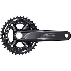 Shimano Deore FC-M5100 Deore kettingset, 11-versnellingen, 51,8 mm Boost kettinglijn, 36/26T, 170 mm