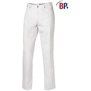 BP 1669 686 heren jeans van gemengde stof met stretch wit, maat 6n