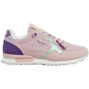 Pepe Jeans Brit Print Trainers EU 35