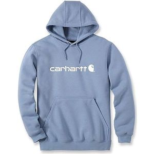 Carhartt Heren Loose Fit Midweight Logo Sleeve Graphic Sweatshirt, Skystone, XXL