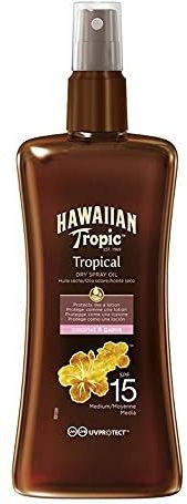 Hawaiian Tropic - COCONUT & GUAVA - Bruiningsolie - 200 ml - SPF15