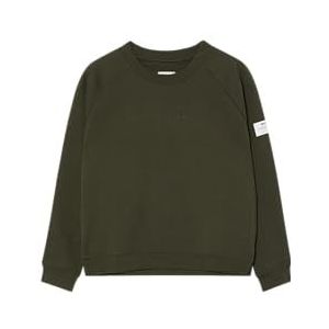 ECOALF - Sirahalf sweatshirt voor dames van gerecycled biologisch katoen, lange mouwen, comfortabel en veelzijdig, basic sweatshirt, maat XS, groen, Groen, XS