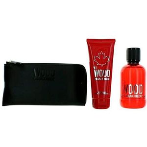 Dsquared2 Red Wood Edt 100 ml + Bl 100 ml + Wallet (woman)