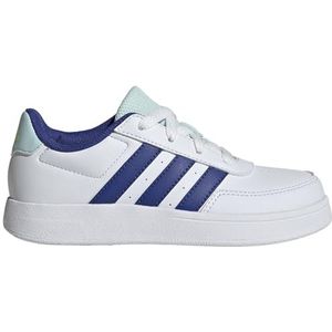 adidas Breaknet Lifestyle Court Lace Schoenbreaknet 2.0 k schoenen, FTWR White/semi Lucid Blue/Halo Mint, 43 EU, Ftwr White Semi Lucid Blue Halo Mint, 43 EU