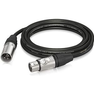 Behringer Microphone Cable - XLR Male to XLR Female - 6 m / 19.7 ft - Gold Performance - GMC-600