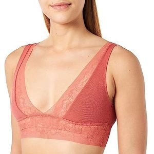 S by sloggi Dames Shadow Top, Candid Orange, L