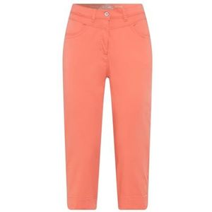 Laura New Capri Super Light Cotton Capri, 42 Living Coral, 27W / 30L