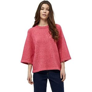 Peppercorn Dames Penelope 3/4 mouw Pullover 1, Camine Roze, XS