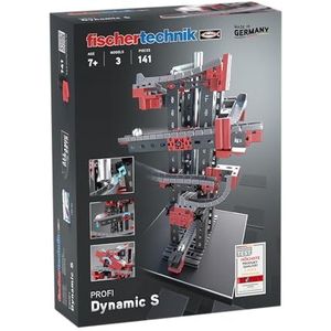 fischertechnik Kbaan Dynamic S 541879 – bouwspeelgoed, kbaan voor kinderen vanaf 7 jaar, zilver