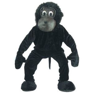 Dress Up America Volwassen enge gorilla mascotte kostuumset
