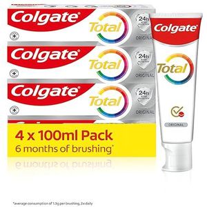 Colgate - Total Original - Tandpasta - 300 milliliter - Bescherming tegen Cariës en Plaque