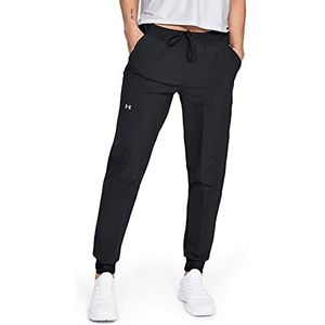 Under Armour Ademende trainingsbroek voor dames, comfortabele joggingbroek Armour Sport Woven Pant, L