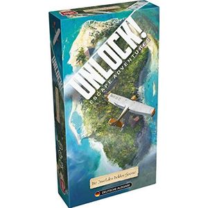 Space Cowboys | Unlock! – Het eiland van de dokter Goorse | familiespel | raadselspel | 2-6 spelers | vanaf 10+ jaar | 60+ minuten | Duits (mogelijk niet beschikbaar in het Nederlands)